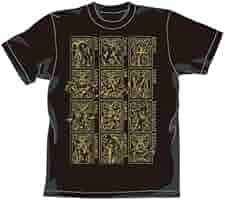 Amazon.co.jp: 聖闘士星矢 黄金聖衣Tシャツ ゴールドVer